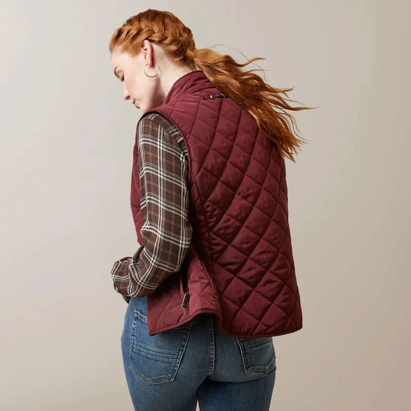 Ariat Woodside Vest - Tawny Port-2